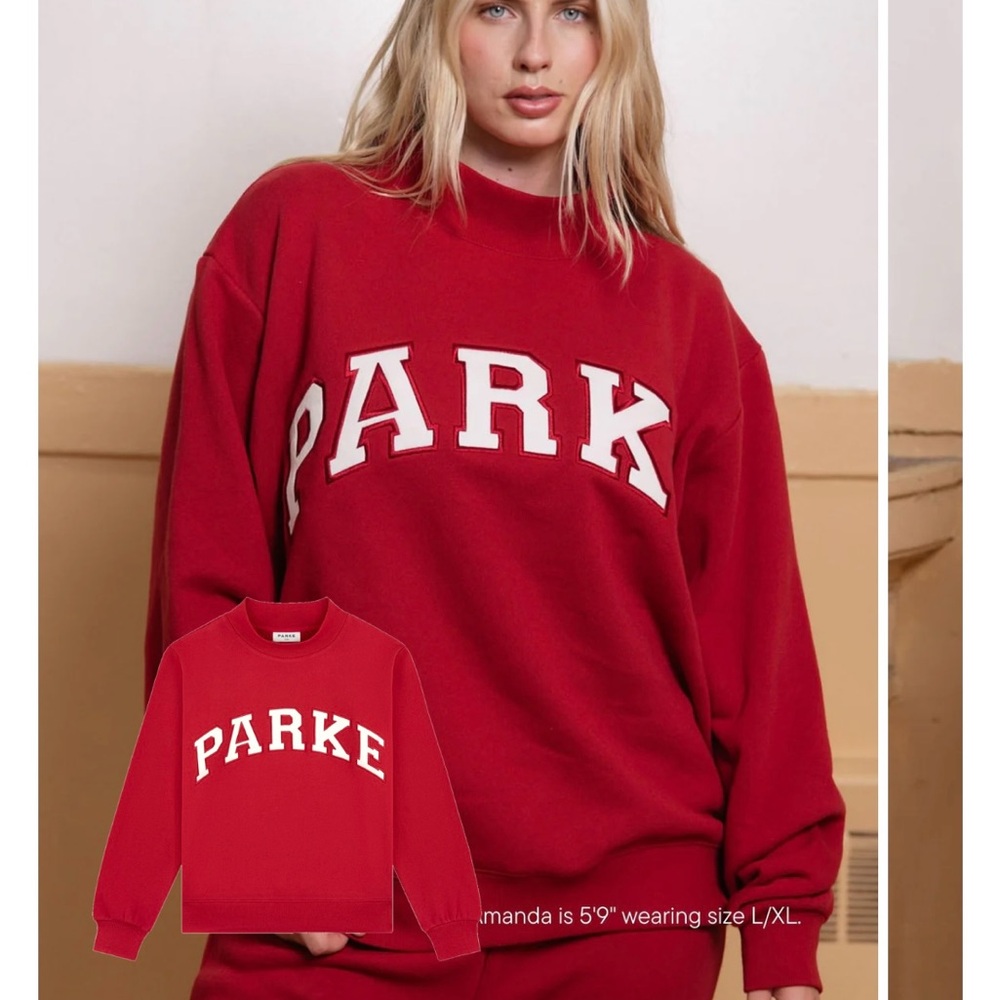 Parker Bold Red Sweatshirt